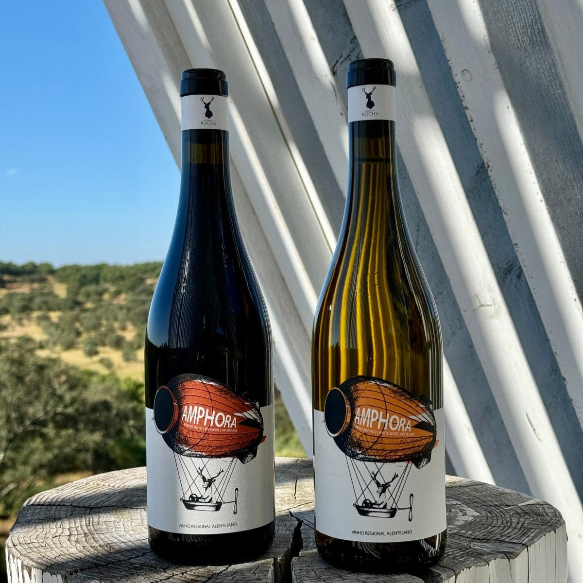 Herdade da Rocha lança novos Amphoras Tinto e Branco